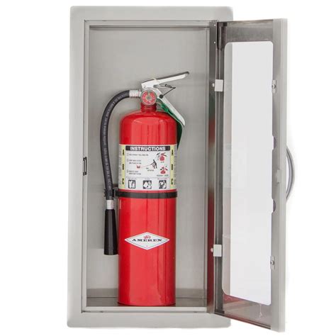 stainless steel fire cabinet|10 lb fire extinguisher cabinet.